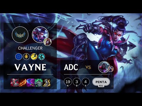 Vayne ADC vs Varus - EUW Challenger Patch 12.2