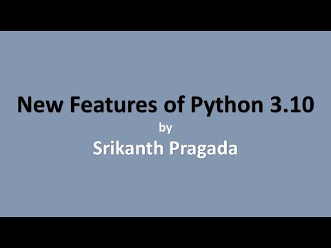 New Features of Python 3.10
