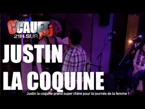 Justin la coquine prend super chère pour la journée de la femme ! - C'Cauet sur NRJ