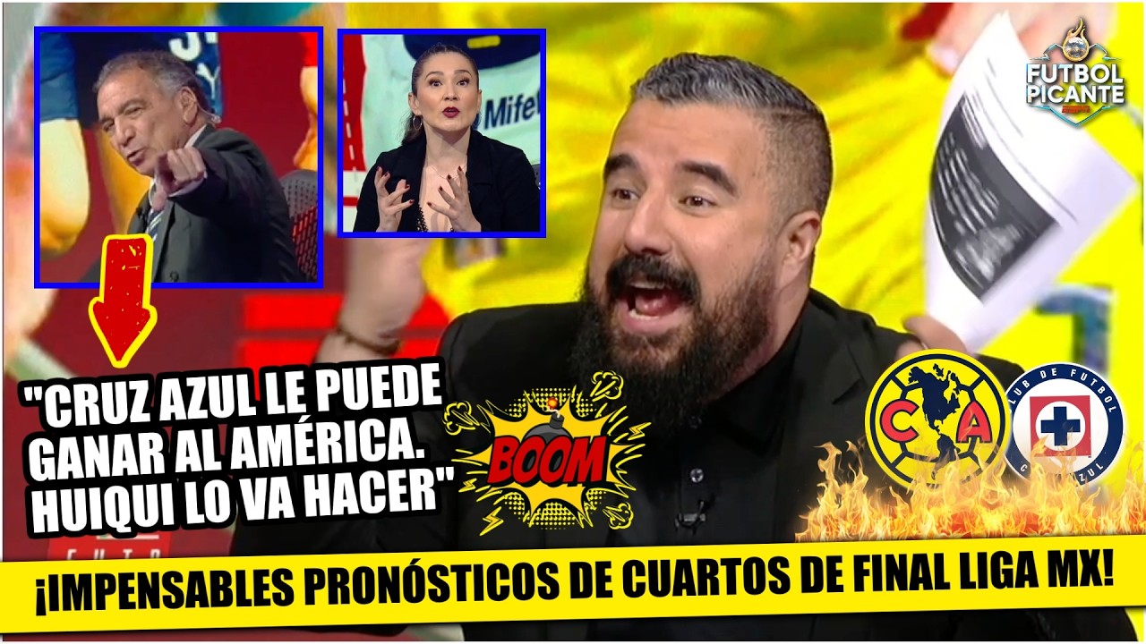 IMPENSABLE CRUZ AZUL ELIMINA AMÉRICA en cuartos Liga MX, Carrillo. Álvaro reaccionó | Futbol Picante