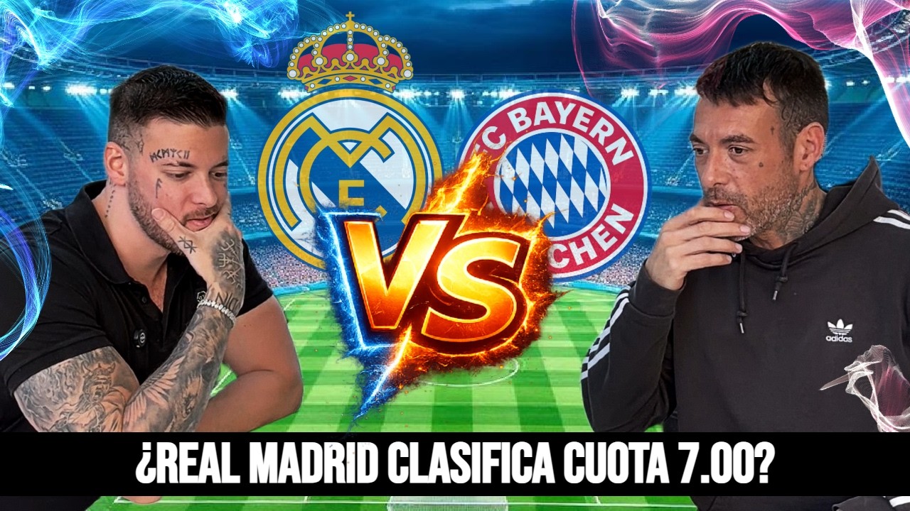 💰 BAYERN DE MÚNICH vs REAL MADRID - Apuestas Gratis con VALOR