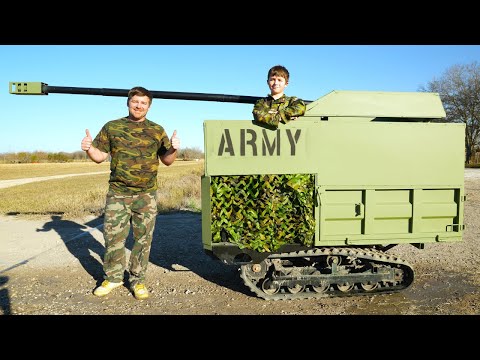Hudson Has an Army Tank