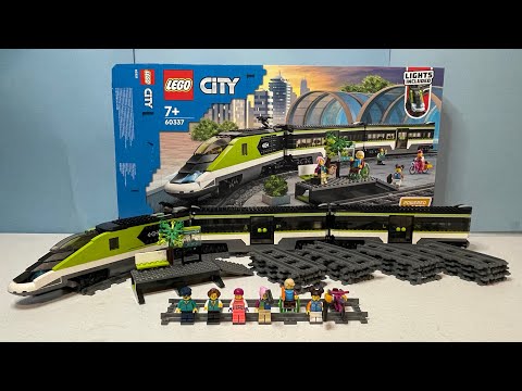 LEGO CITY Express Passenger Train Review! Summer 2022 set 60337!