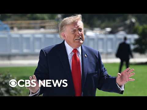 Trump says Iran is 