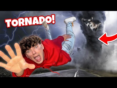 STUCK In A Real TORNADO!