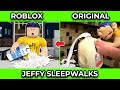SML Movie vs SML ROBLOX: Jeffy Sleepwalks + Jeffy's Good Day ! Side by Side (reupload)