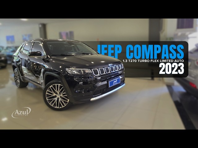 Vídeo JEEP COMPASS 1.3 T270 TURBO FLEX LIMITED AT6