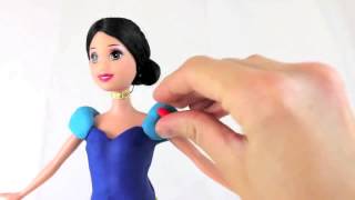 membuat baju boneka barbie dengan lilin mainan play doh