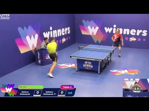 WINners CUP table 2  04.10 Ziakun Aleksandr - Zaitsev Aleksandr P  14:00