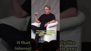 Why Linus Torvalds Prefers Linux Over People #shorts #linux #coding #innovation