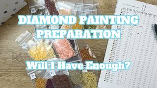 Kitting Up A HAED Canvas Using My Spare Drills | Diamond Painting Preparation