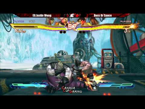 April Duels   SFxT   Top 8   EG Justin Wong VS Boss or Sauce