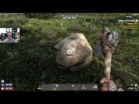 7 Days to Die - Part 1, Permanent Death, Insane Difficulty, Solo, No Mods, Full Playthrough