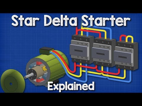 Star Delta Starter Explained - Working Principle