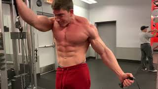 Single-Arm Low to High Cable Fly exercise video thumbnail