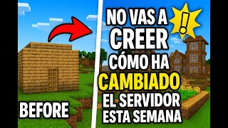 😱 ¡No vas a creer cómo ha cambiado el servidor esta semana! | Tour  4º Semana en EduCraft