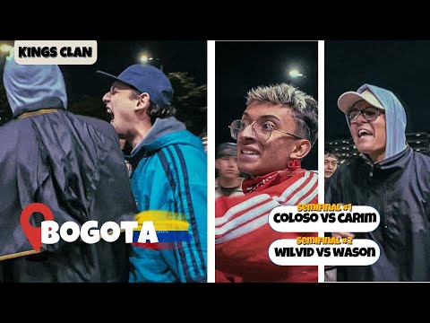 COLOSO VS CARIM - WILVID VS WASON 🇨🇴 - SEMIFINAL BATALLAS DE RAP  - KINGS CLAN FREE🐍🐍🇨🇴🇨🇴