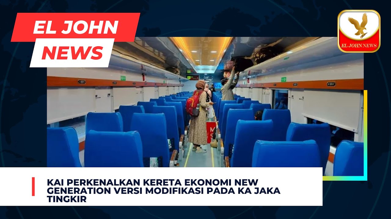 KAI Perkenalkan Kereta Ekonomi New Generation Versi Modifikasi pada KA Jaka Tingkir