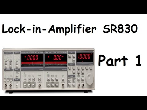 Part : 1-- The basic principle behind Lock-in-Amplifier