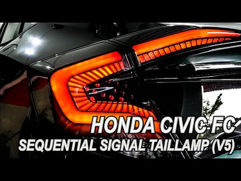 Eagle Eyes Honda Civic FC LED Sequential Signal Taillamp (V5)