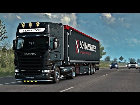 ETS2 1.36 - SCANIA R520 V8 - Trip: Varna - Ruse