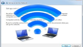 How to Connect two or more Computers by Wireless Connection & Share Files between them