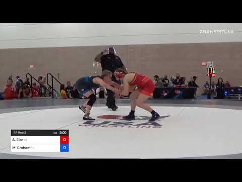 69 Kg Rr Rnd 2 - Amit Elor, CA Vs Maggie Graham, TN