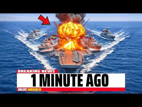 4 VENEZUELA WARSHIP ATTACKS  USS GEORGE H.W. BUSH - THEN THIS HAPPENED NOBODY EXPECTED