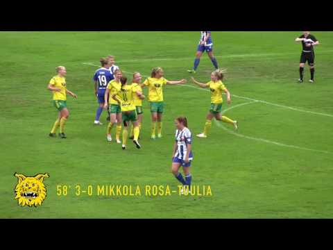 Ilves Naiset - HJK 4-1 (1-0) 28.5.2016 Naistenliiga kooste