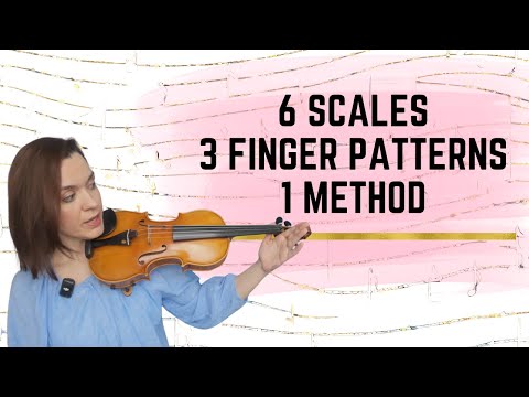 Learn 6 Violin Scales with 3 Easy Finger Patters | Play Any Song You Want After Learning This