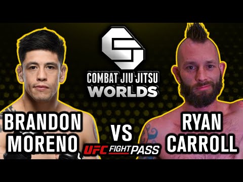 UFC Champion in Combat Jiu-Jitsu! Brandon Moreno vs. Ryan Carroll - Combat Jiu-Jitsu Worlds