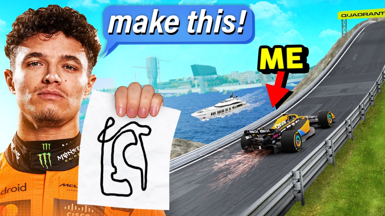 I made Lando Norris' Dream F1 Track AND RACED ON IT