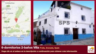 preview picture of video '6-dormitorios 2-baños Villa se Vende en Freila, Granada, Spain'