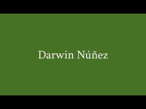 How to pronounce: Darwin Núñez