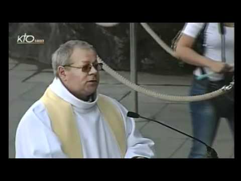 Chapelet à Lourdes