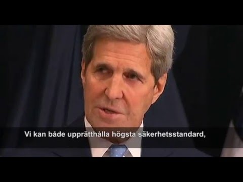 Kerry: "Vi kan ta emot flyktingar och fortfarande skydda USA"