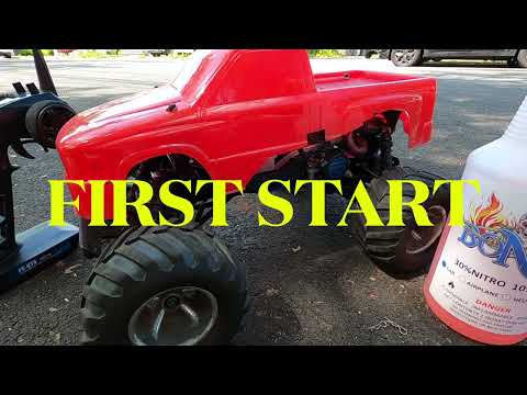 Traxxas Nitro Stampede - It's got an MIP Stinger Real Exhaust - TEST Drive True Vintage Style