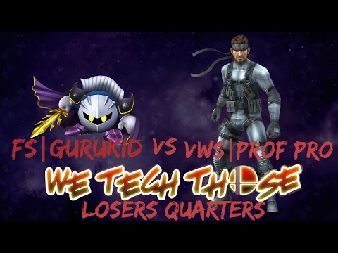 We Tech Those - Losers Quarters - FS | Gurukid vs VwS | Professor Pro