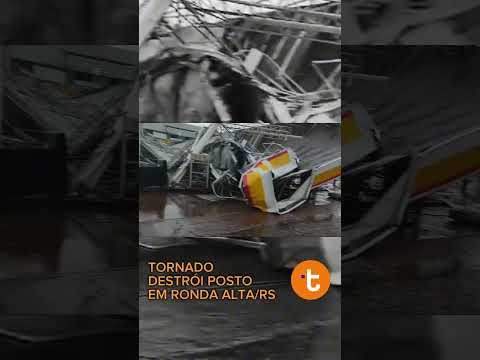 Tornado em Ronda Alta/RS #tempestade #chuvas #temporal #tornado #riograndedosul