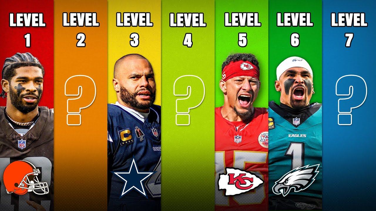 We Picked The 7 Levels Of NFL Teams
