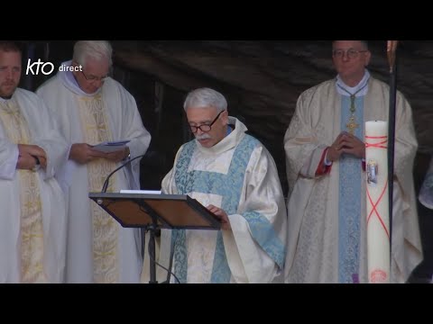 Messe de 10h à Lourdes du 23 septembre 2022