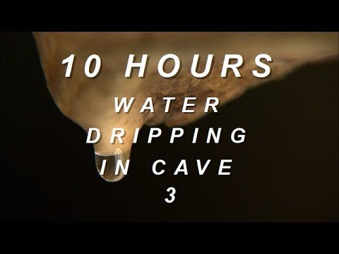 Water Dripping in Cave 3 - Relaxing Nature Sounds 10 Hours