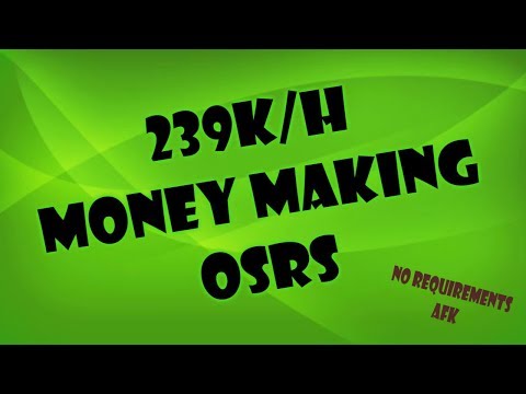 230k/h Money Making method - No requirements - AFK - OSRS