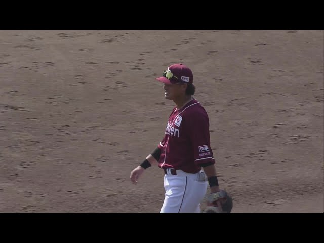 【ファーム】イーグルス・黒川史陽が一塁から猛チャージでバントを処理して3塁への進塁阻止!!  2024年9月7日 埼玉西武ライオンズ 対 東北楽天ゴールデンイーグルス