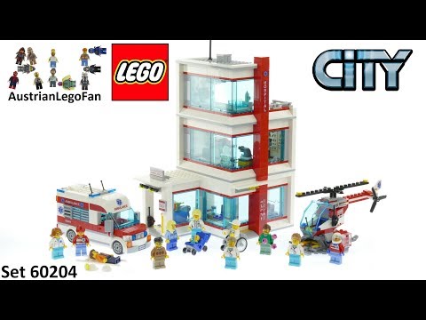Vidéo LEGO City 60204 : L'hôpital
