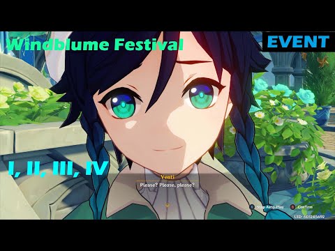 Genshin Impact #28: Windblume Festival [No Commentary Gameplay]