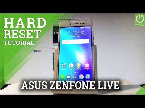 How to Restore ASUS ZenFone Live ZB501KL - Hard Reset / Format