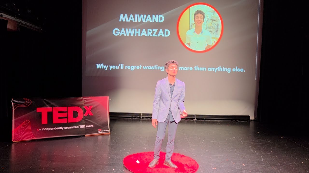 Why you’ll regret wasting time more than anything | Maiwand Gawharzad | TEDxMcfarren Boulevard Youth