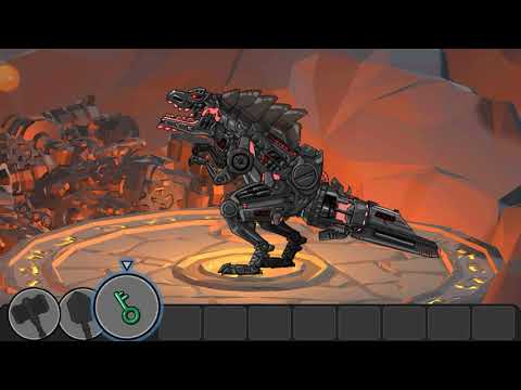 Carnotaurus vs Terminator Tyranno?! The new update of Dino Robot Terminator Tyranno