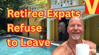 When retirees come here they don't want to leave